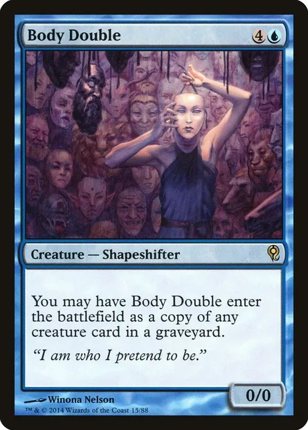 Body Double, Magic card DDM 15 — Duel Decks: Jace vs. Vraska set