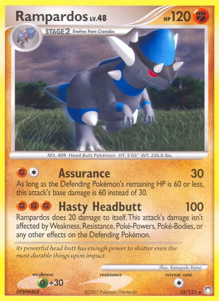 Charkos, carte Pokémon MT 33 — extension Trésors Mystérieux