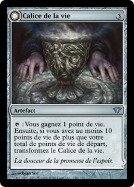 Calice de la vie // Calice de la mort, carte Magic DKA 146 — extension Obscure Ascension