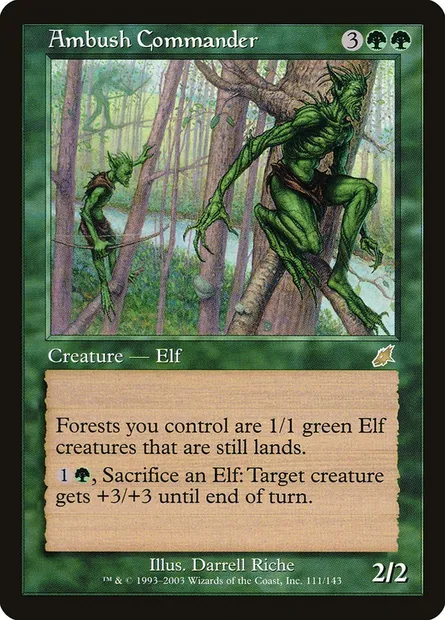 Ambush Commander, Magic card SCG 111 — Scourge set