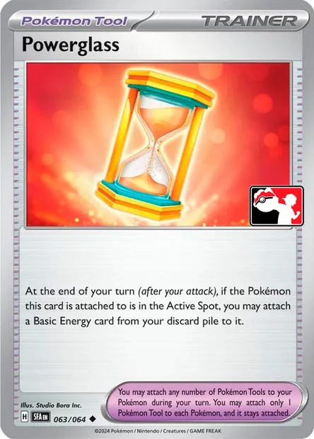 Powerglass, Pokémon card PPS 063-2 — Play! Pokémon Prize Pack Series set