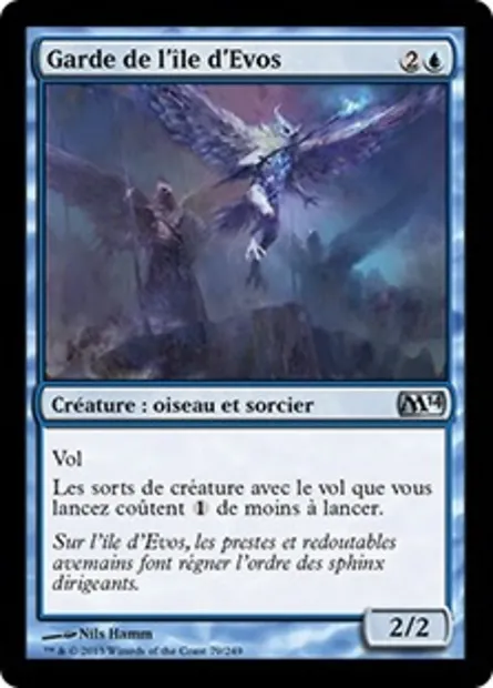Garde de l'île d'Evos, carte Magic M14 79 — extension Magic 2014