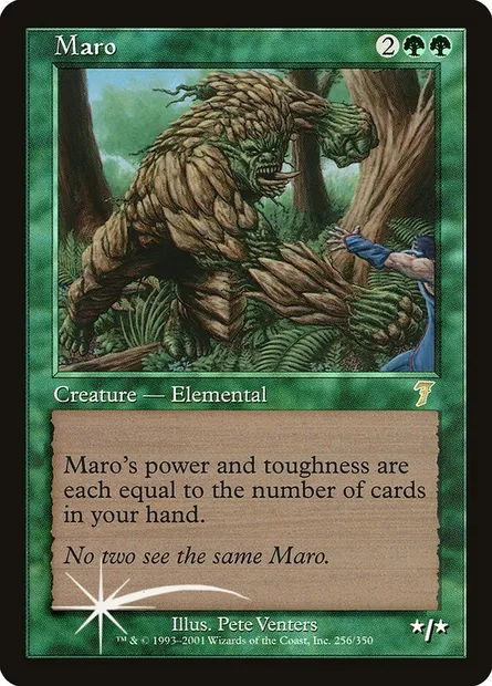 Maro, Magic card 7ED 256★ — Seventh Edition set