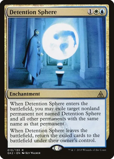 Detention Sphere, Magic card GK2 10 — RNA Guild Kit set