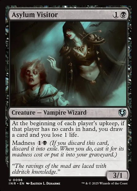 Asylum Visitor, Magic card INR 96 — Innistrad Remastered set