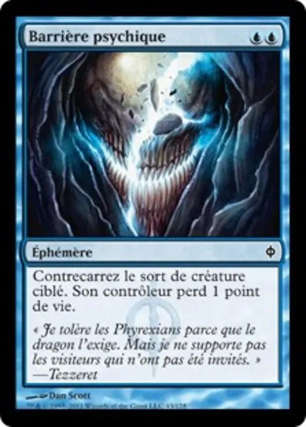 Barrière psychique, carte Magic NPH 43 — extension La Nouvelle Phyrexia