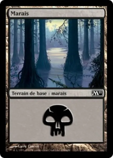 Marais, carte Magic M11 239 — extension Magic 2011