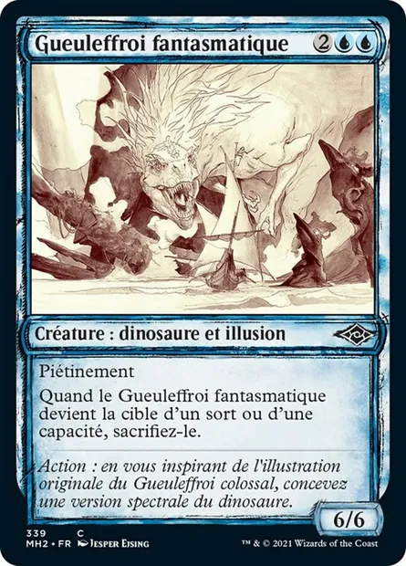 Gueuleffroi fantasmatique, carte Magic MH2 339 — extension Horizons du Modern 2