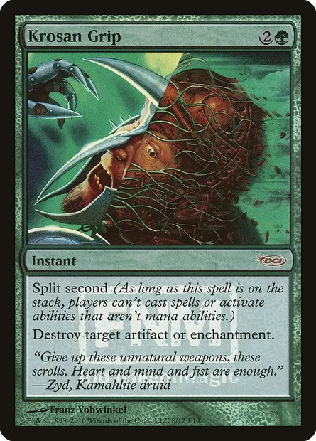 Krosan Grip, Magic card F10 8 — Friday Night Magic 2010 set