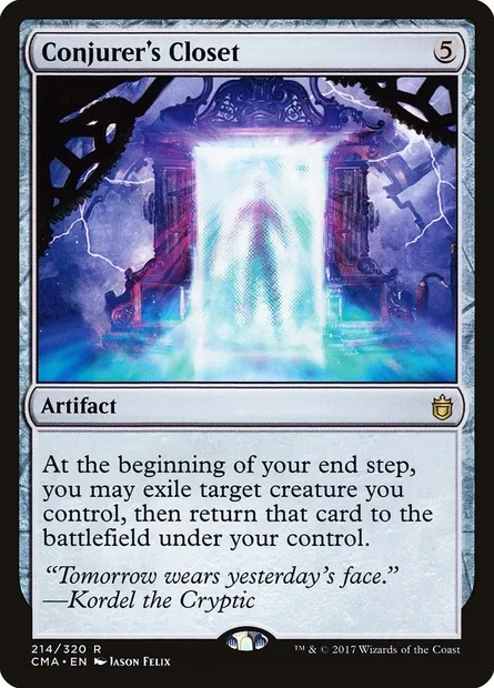 Conjurer's Closet, Magic card CMA 214 — Commander Anthology set