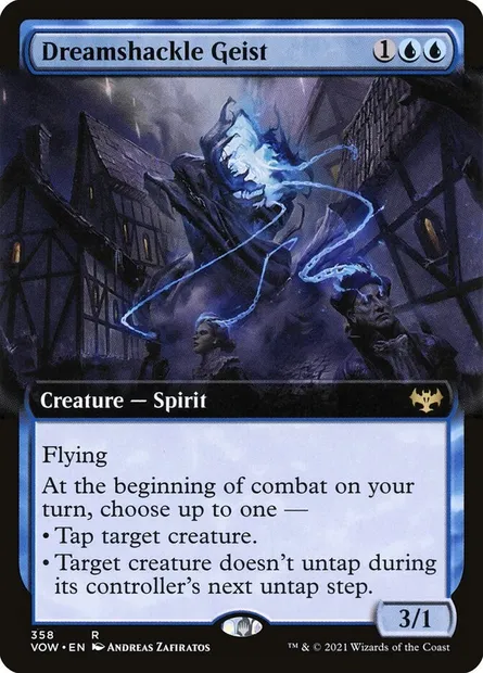 Dreamshackle Geist, Magic card VOW 358 — Innistrad: Crimson Vow set
