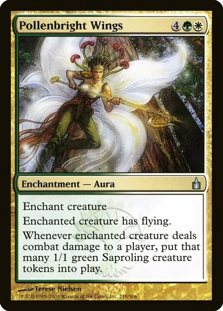 Pollenbright Wings, Magic card RAV 219 — Ravnica: City of Guilds set