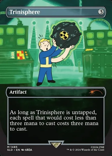 Trinisphere, Magic card SLD 1485 — Secret Lair Drop set