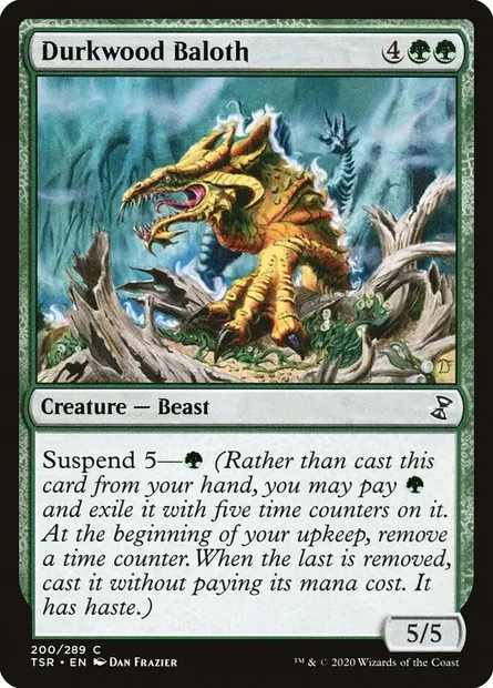 Durkwood Baloth, Magic card TSR 200 — Time Spiral Remastered set