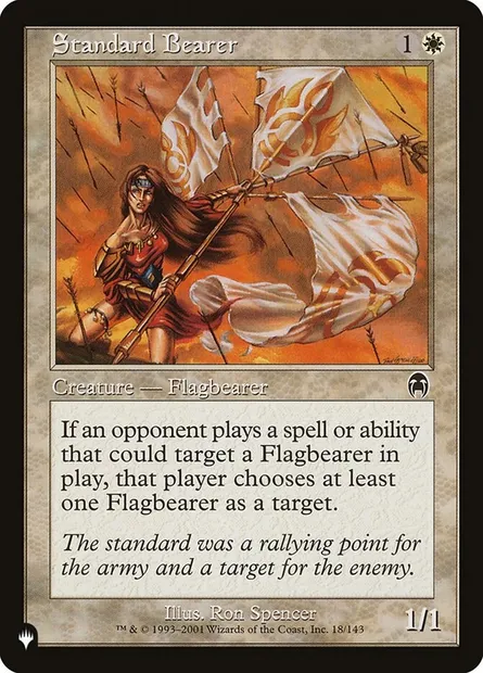 Standard Bearer, Magic card PLST APC-18 — The List set