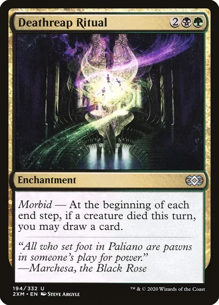 Deathreap Ritual, Magic card 2XM 194 — Double Masters set