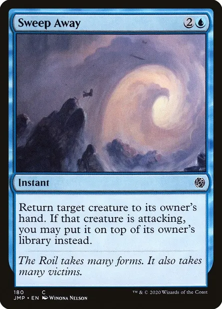 Sweep Away, Magic card JMP 180 — Jumpstart set