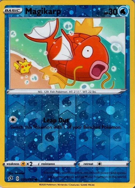 Magicarpe, carte Pokémon TDX 039-4 — extension Theme Deck & Blisters Exclusives