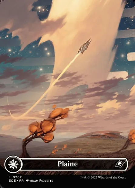 Plaine, carte Magic EOE 262 — extension Edge of Eternities