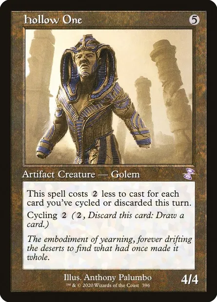 Hollow One, Magic card TSR 396 — Time Spiral Remastered set