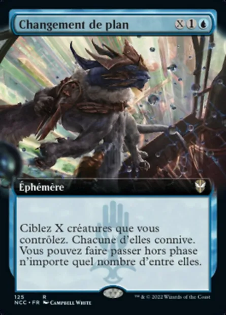 Changement de plan, carte Magic NCC 125 — extension New Capenna Commander