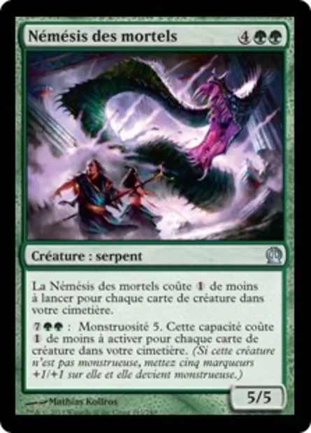 Némésis des mortels, carte Magic THS 163 — extension Theros