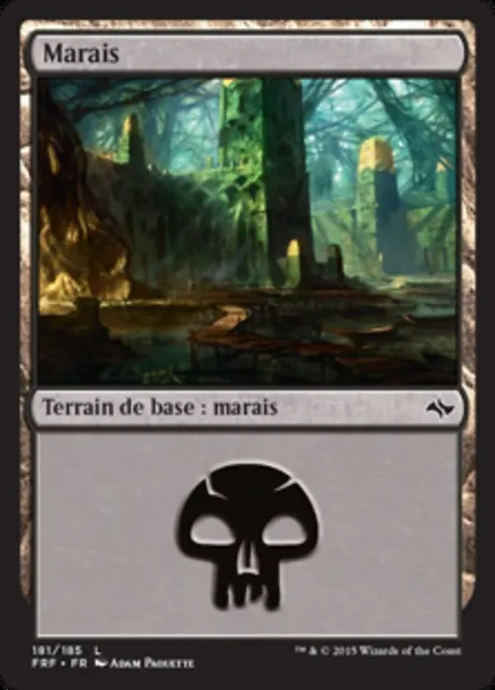 Marais, carte Magic FRF 181 — extension Destin reforgé