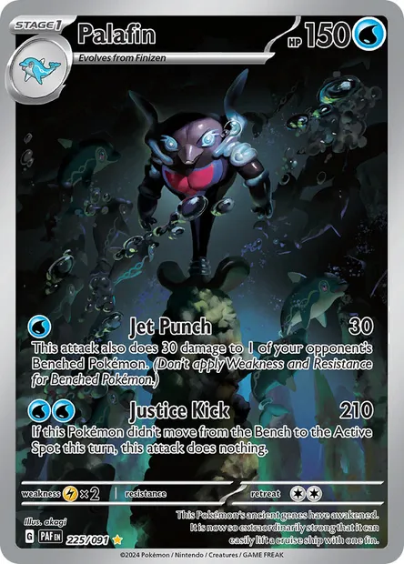 Palafin, Pokémon card PAF 225 — Paldean Fates set