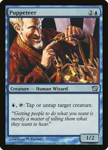 Puppeteer, Magic card 9ED 91★ — Ninth Edition set