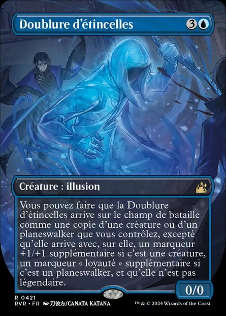 Doublure d'étincelles, carte Magic RVR 421 — extension Ravnica Remastered