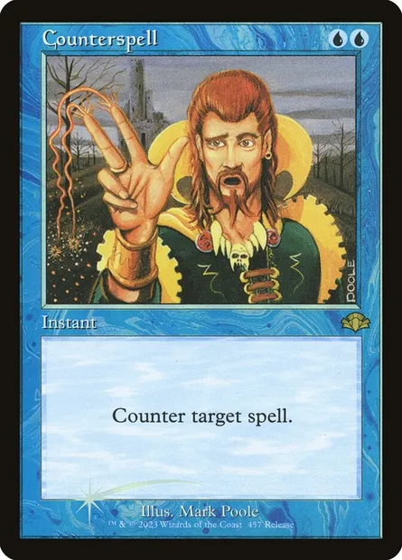 Counterspell, Magic card DMR 457 — Dominaria Remastered set