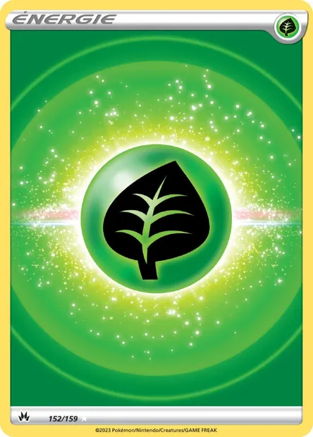Énergie Plante, carte Pokémon CRZ 152 — extension Zénith Suprême