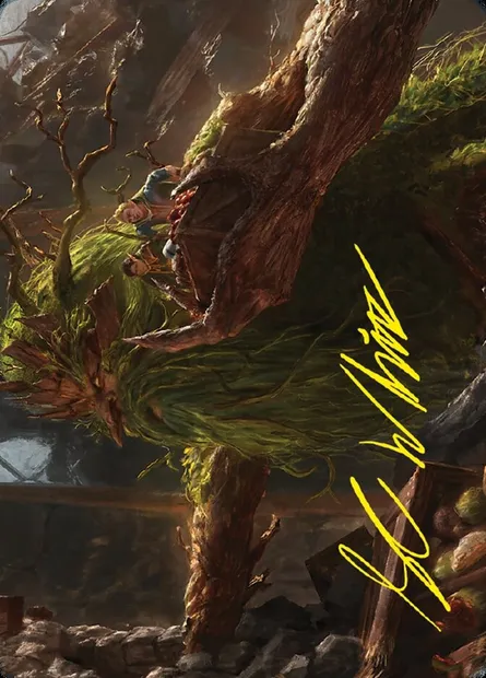 Treebeard, Gracious Host // Treebeard, Gracious Host, carte Magic ALTR 67 — extension Tales of Middle-earth Art Series