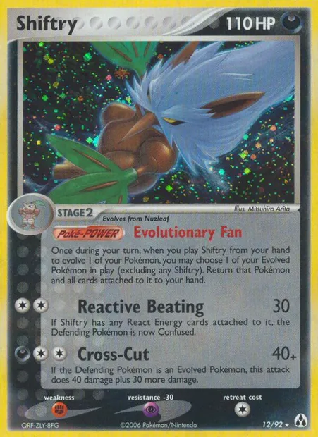 Shiftry, Pokémon card LM 12 — Legend Maker set