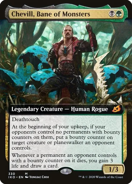 Chévill, fléau des monstres, carte Magic IKO 330 — extension Ikoria: Lair of Behemoths