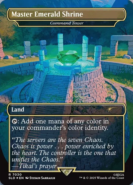 Tour de commandement, carte Magic SLD 7030 — extension Secret Lair Drop