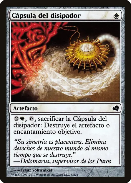 Dispeller's Capsule, Magic card PS11 5 — Salvat 2011 set