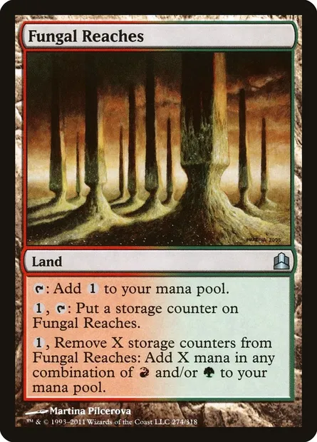 Fungal Reaches, Magic card CMD 274 — Commander 2011 set