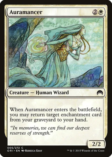 Auramancer, Magic card ORI 5 — Magic Origins set