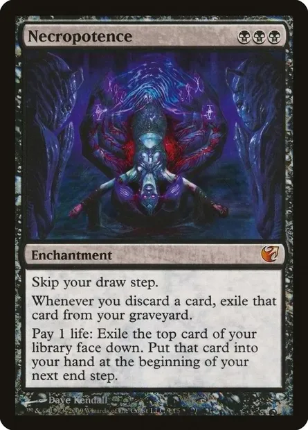 Nécropuissance, carte Magic V09 9 — extension From the Vault: Exiled