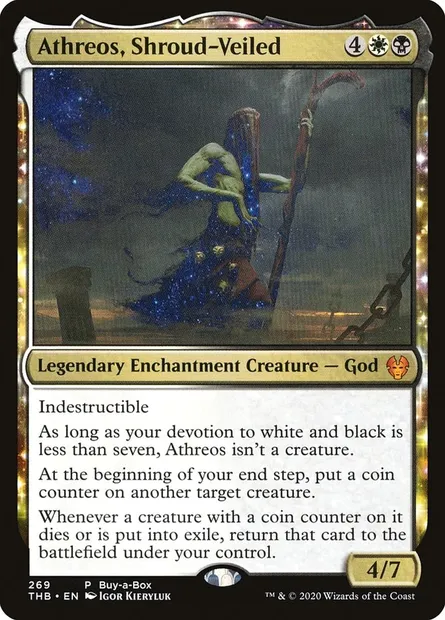 Athreos, Shroud-Veiled, Magic card THB 269 — Theros Beyond Death set