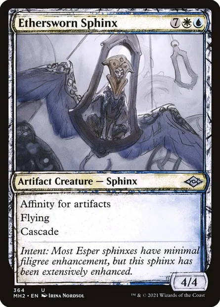 Ethersworn Sphinx, Magic card MH2 364 — Modern Horizons 2 set
