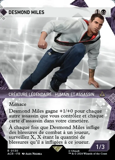 Desmond Miles, carte Magic ACR 130 — extension Assassin's Creed
