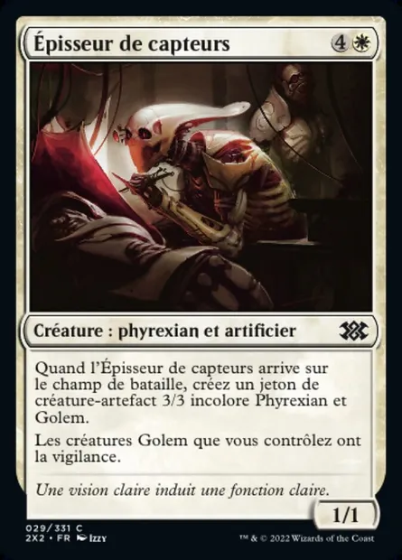 Épisseur de capteurs, carte Magic 2X2 29 — extension Double Masters 2022