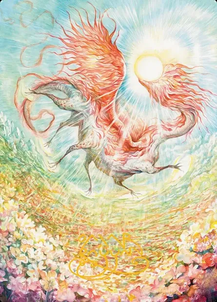 Eirdu, Carrier of Dawn // Eirdu, Carrier of Dawn, carte Magic AECL 30 — extension Lorwyn Eclipsed Art Series