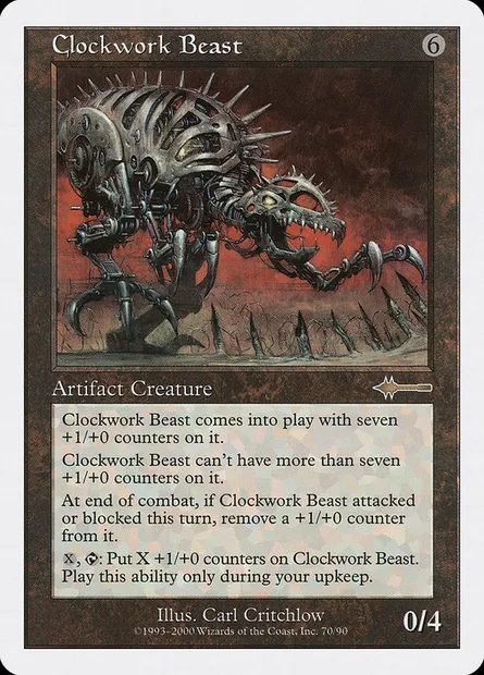 Clockwork Beast, Magic card BTD 70 — Beatdown Box Set set