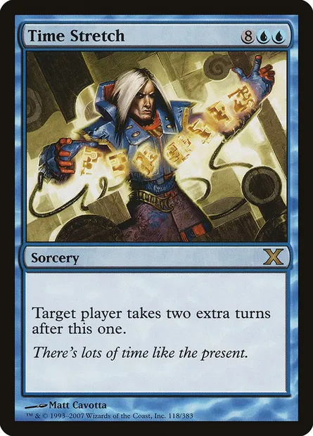 Time Stretch, Magic card 10E 118 — Tenth Edition set