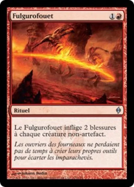 Fulgurofouet, carte Magic NPH 102 — extension La Nouvelle Phyrexia
