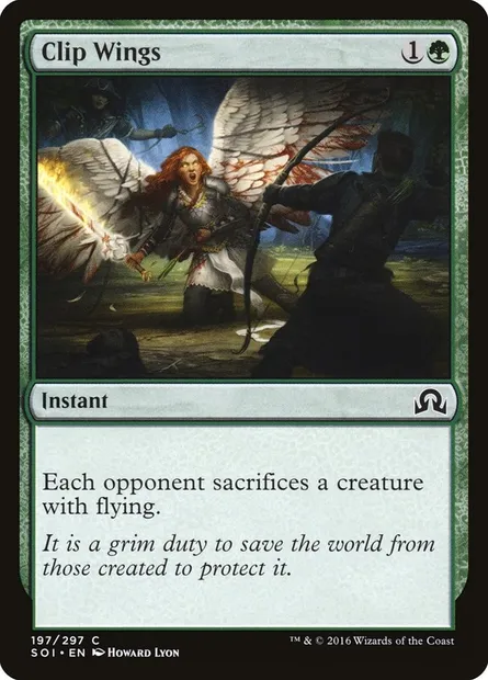 Clip Wings, Magic card SOI 197 — Shadows over Innistrad set