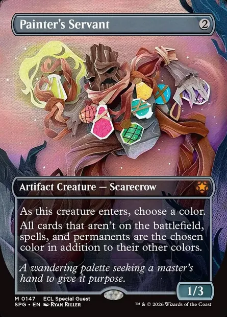 Painter's Servant, Magic card SPG 147 — Special Guests set